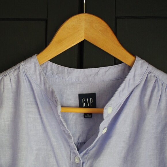 Gap | Mauve Cotton/Linen Sundress - Picture 2 of 5